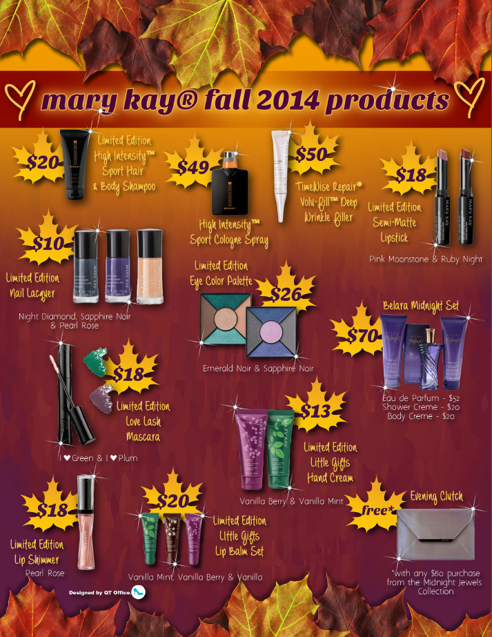 Mary Kay® fall products canada