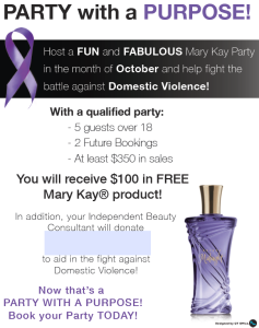 Mary Kay® Hostess Program domestic violence awareness